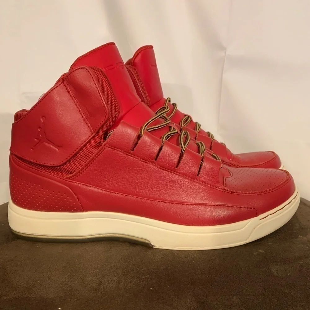 Nike air Jordan formula varsity red high tops 11.5